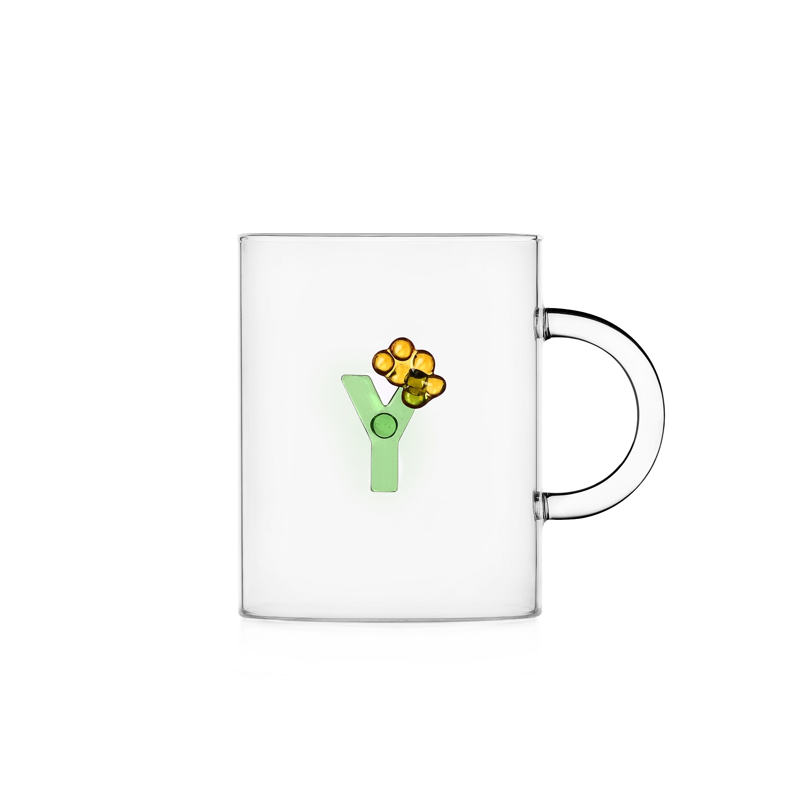 Mug Ichendorf Collezione Greenwood Alfabeto Fiorito Lettera Y